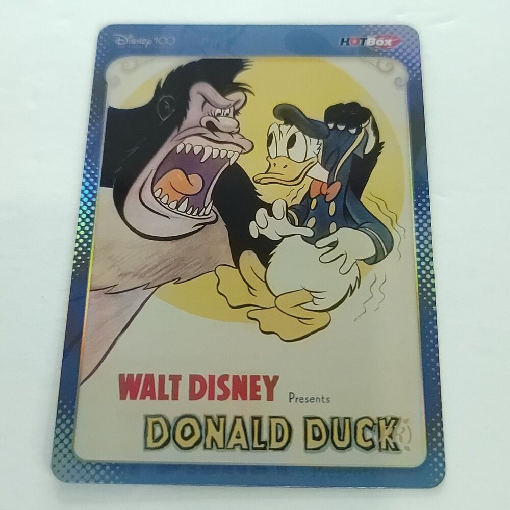 Donald Gorilla KAKAWOW Disney 100 Hot Box Mickey Mouse Poster PR Holo HDM-HB-27